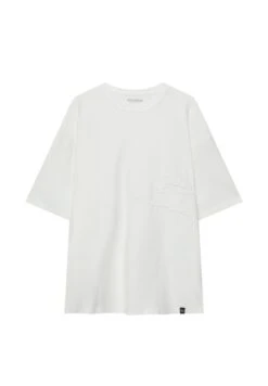 PULL & BEAR Embroidery T-Shirt Con StampaWhite Uomo T-shirt E Polo PUC22O1PU-A11 -Pull & Bear 291eb50f05844e70824e142a6e8bea78