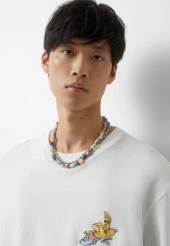 PULL & BEAR Cartoon Network Johnny BravoT-Shirt Con StampaWhite Uomo T-shirt E Polo PUC22O1P8-A11 -Pull & Bear 2923b301801244fab627fb12f495cd04