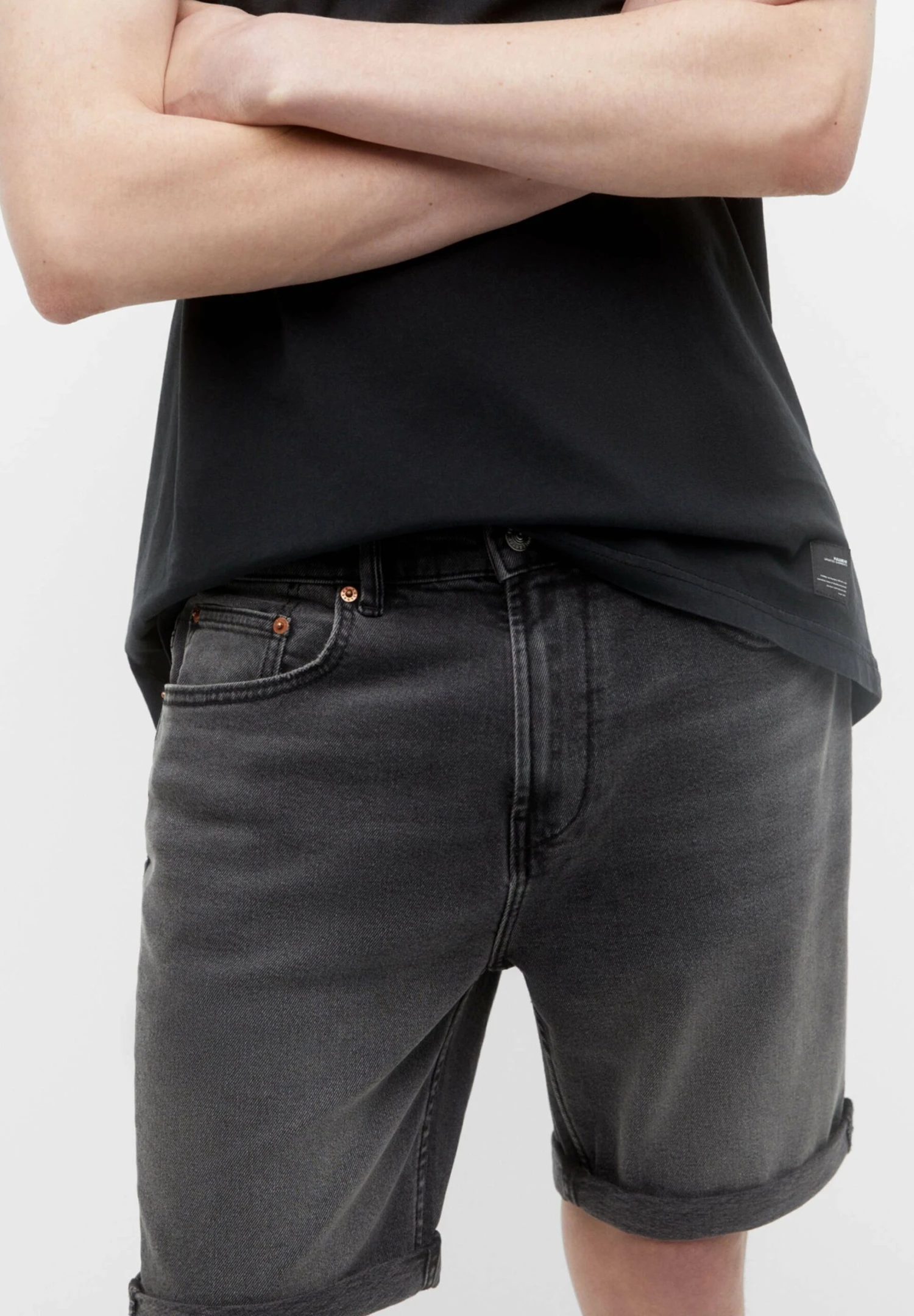 PULL & BEAR BermudaShorts Di JeansMottled Dark Grey Uomo Bermuda PUC22F0BN-C11 3 PULL & BEAR BermudaShorts Di JeansMottled Dark Grey Uomo Bermuda PUC22F0BN-C11 - immagine 3