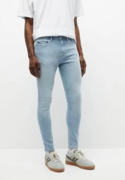 PULL & BEAR Basic SuperJeans Skinny FitBlue Denim Uomo Jeans PUC22G0PB-K11
