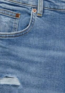 PULL & BEAR RippedJeans Slim FitBlue Denim Uomo Jeans PUC22G0OW-K11 -Pull & Bear 29fb5cc2d8f042028172192c4e26665f