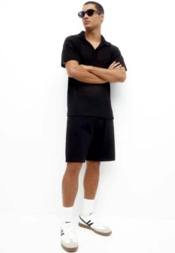 PULL & BEAR BermudaShorts Di JeansBlack Uomo Jeans PUC22F0CB-Q11 -Pull & Bear 2b248cdff3ca44ea8c3e62892b93ffff