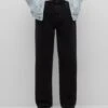 PULL & BEAR Wide - Jeans Baggy - Black