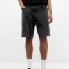 PULL & BEAR Shorts Di JeansMottled Dark Grey Uomo Jeans PUC22F0B8-C11