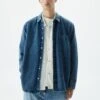 PULL & BEAR With PocketCamiciaBlue Uomo Camicie PUC21E12Q-K11