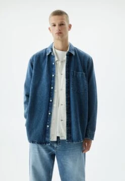 PULL & BEAR With PocketCamiciaBlue Uomo Camicie PUC21E12Q-K11