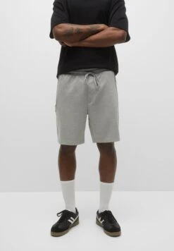 PULL & BEAR Bermuda Jogging - Shorts - Grey