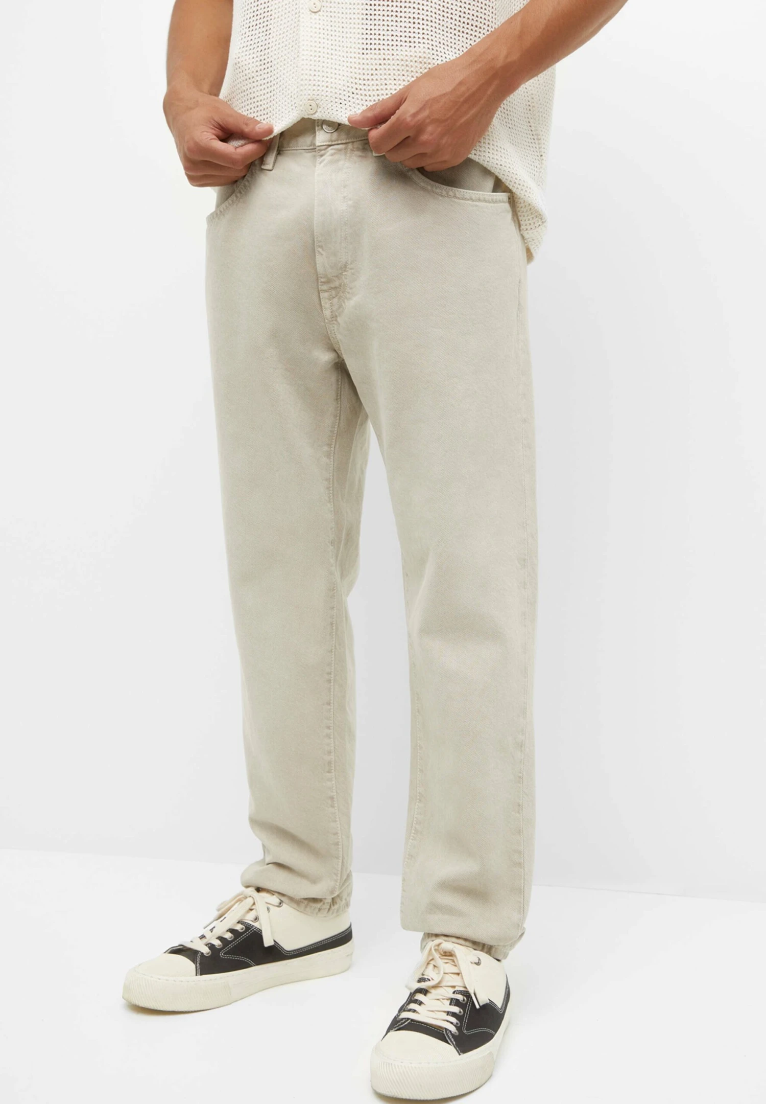 PULL & BEAR Basic Standard-Fit - Jeans A Sigaretta - Sand 1 PULL & BEAR Basic Standard-Fit - Jeans A Sigaretta - Sand