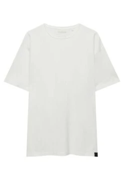 PULL & BEAR Basic Short SleevedT-Shirt BasicWhite Uomo T-shirt E Polo PUC22O1MR-A11 -Pull & Bear 2f9e99aef60346f7a43bdd67799ca58a