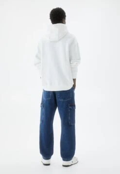 PULL & BEAR With Front Panel Jeans A SigarettaBlue Denim Uomo Jeans PUC24A001-K12 -Pull & Bear 2ff9a74a349c4313ae8dba9279351cc1