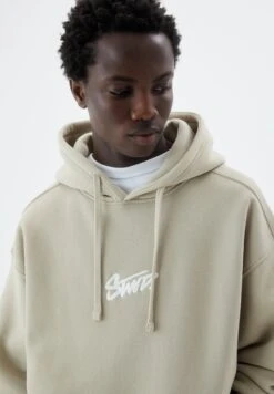 PULL & BEAR Logo - Felpa Con Cappuccio - Beige 13 PULL & BEAR Logo - Felpa Con Cappuccio - Beige -Pull & Bear 30443ec76b4c4e0e936ad5361f8db58e