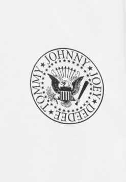 PULL & BEAR RamonesT-Shirt Con StampaWhite Uomo T-shirt E Polo PUC22O1OF-A11 -Pull & Bear 3086b4fe657a45659e820ce8e63b2bf9