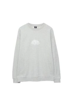 PULL & BEAR Detroit VarsityFelpaGrey Uomo Maglieria E Felpe PUC22S0R6-C11 -Pull & Bear 32d7a57d6d2147cb94c4c5fb5430bf30