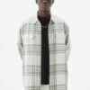 PULL & BEAR Long Sleeve Checked - Camicia - White