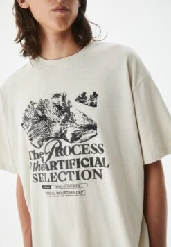 PULL & BEAR Short Sleeve With Slogan - T-Shirt Con Stampa - Sand -Pull & Bear 33b83226ba1c4b5082bc785b4986a290