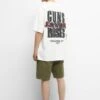 PULL & BEAR Guns N RosesWith Pocket - T-Shirt Con Stampa - White
