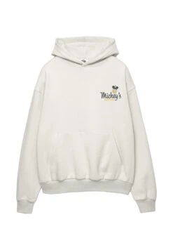 PULL & BEAR MICKEY MOUSE - Felpa Con Cappuccio - Beige -Pull & Bear 34a94ec4db824abab202860e381f31f2