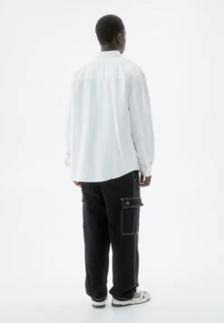 PULL & BEAR Long Sleeve - Camicia Elegante - White -Pull & Bear 3599ccc0d0be401cbb607934c35da62d