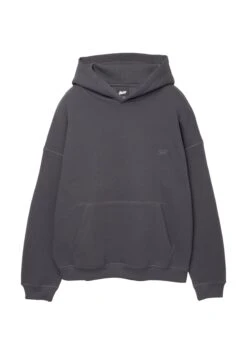 PULL & BEAR Felpa Con Cappuccio - Blue/grey -Pull & Bear 36430c6df72244bf903c5de6342a466d