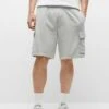 PULL & BEAR Bermuda Straight - Shorts - Grey