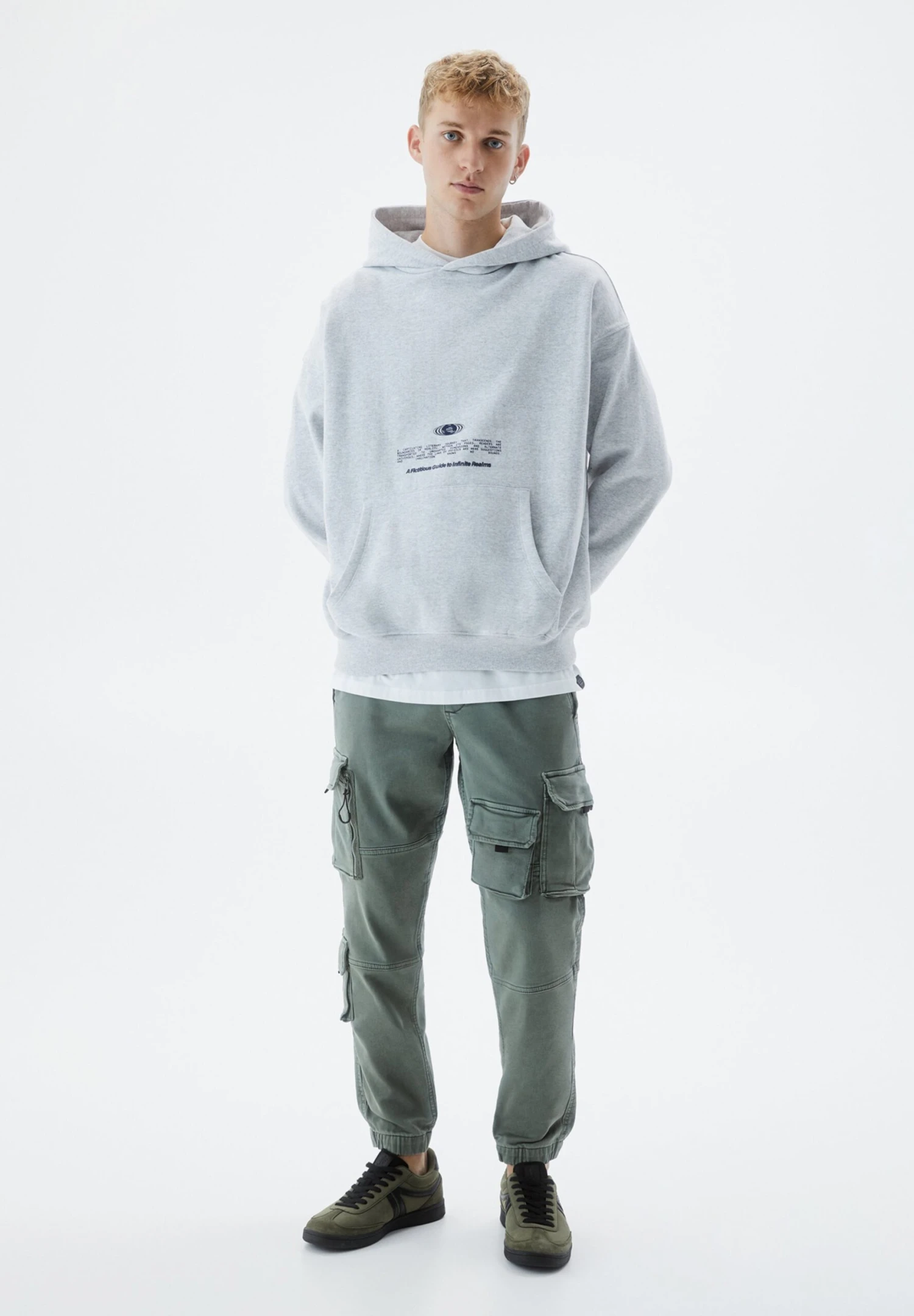 PULL & BEAR With Multiple PocketsPantaloni SportiviKhaki Uomo Pantaloni PUC22E0EU-N11 2 PULL & BEAR With Multiple PocketsPantaloni SportiviKhaki Uomo Pantaloni PUC22E0EU-N11 - immagine 2