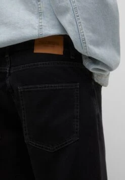 PULL & BEAR Wide - Jeans Baggy - Black 11 PULL & BEAR Wide - Jeans Baggy - Black -Pull & Bear 389c5028af664dc68f86009e85eebdb0