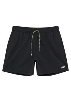PULL & BEAR Basic With Elastic WaistbandShorts Da MareBlack Uomo Moda Mare PUC82H02S-Q11 -Pull & Bear 3956fbe3bbc546288b13432b98b87710
