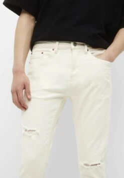 PULL & BEAR Basic Jeans Slim FitBeige Uomo Jeans PUC22G0OY-B11 -Pull & Bear 3aa9fb1aac844e9692955ff641411677