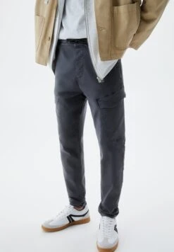 PULL & BEAR With PocketsPantaloni SportiviDark Grey Uomo Pantaloni PUC22E0EV-C12