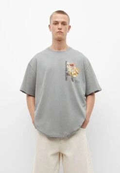 PULL & BEAR Short Sleeve Van GoghT-Shirt Con StampaLight Green Uomo T-shirt E Polo PUC22O1LR-M11 -Pull & Bear 3e7e017bb8894586997d16902a432ad0