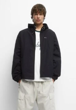 PULL & BEAR BlockImpermeabileBlack Uomo Giacche PUC22T0SI-Q11
