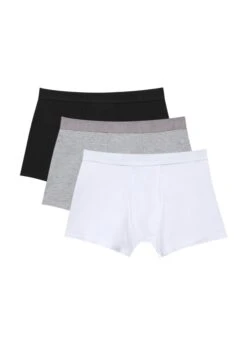 PULL & BEAR 3-Pack Of Neutral-Coloured - Culotte - Black