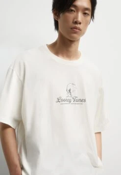 PULL & BEAR Looney Tunes - T-Shirt Con Stampa - White -Pull & Bear 4017a0e41ff14051ad6e3ae019d2d5dd