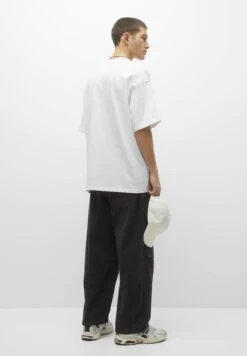 PULL & BEAR Heavy WeightT-Shirt BasicWhite Uomo T-shirt E Polo PUC22O1BR-A12 -Pull & Bear 403fbb758768465abdfdeb8e40d458fc