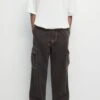 PULL & BEAR Contrast SeamPantaloni CargoBrown Uomo Pantaloni PUC22E0EZ-O11