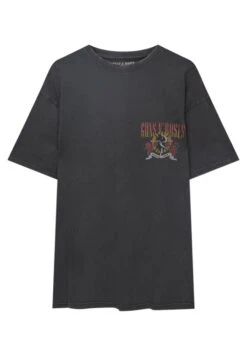 PULL & BEAR Guns N Roses World Tour - T-Shirt Con Stampa - Black -Pull & Bear 417ac956d2964e8788e4f7a0cd8d0552
