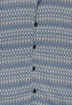 PULL & BEAR Stwd Print Short Sleeve - Camicia - Blue 12 PULL & BEAR Stwd Print Short Sleeve - Camicia - Blue -Pull & Bear 41abfa6adaf743388adf26aa010d36ee