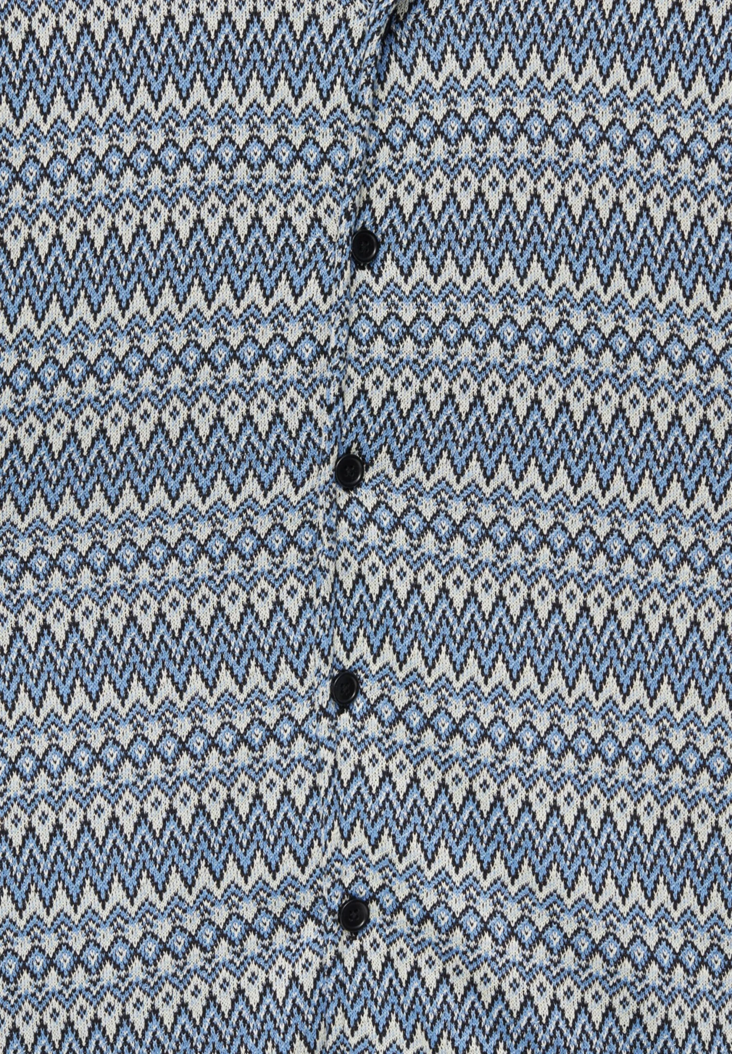 PULL & BEAR Stwd Print Short Sleeve - Camicia - Blue 6 PULL & BEAR Stwd Print Short Sleeve - Camicia - Blue - immagine 6