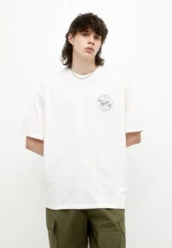PULL & BEAR The Creation Of Adam License StwdT-Shirt BasicWhite Uomo T-shirt E Polo PUC22O1MN-A11