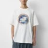 PULL & BEAR Short Sleeve With Round PrintT-Shirt Con StampaWhite Uomo T-shirt E Polo PUC22O1PE-A11
