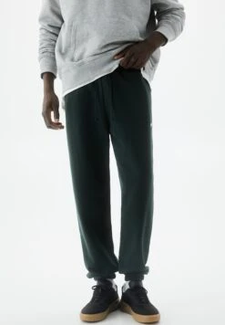 PULL & BEAR Standard Fit - Joggers - Pantaloni Sportivi - Dark Green