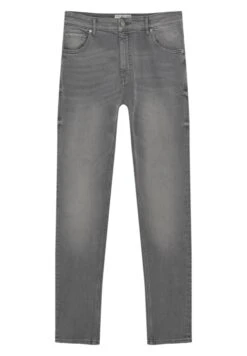 PULL & BEAR Basic - Jeans Tapered Fit - Mottled Anthracite -Pull & Bear 42bde471305746a9b3a16652a9f2dad8