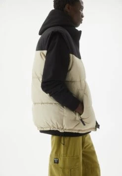 PULL & BEAR BasicPuffer GiletSmanicatoLight Brown Uomo Giacche PUC22T0SP-O11 -Pull & Bear 435b4ad4e1c942b4ae4b318bbd2a0456