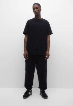 PULL & BEAR Pack Of 3 - T-Shirt Basic - Brown