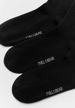 PULL & BEAR 3 Pack CalzeMottled Black Uomo Intimo PUC82F04U-Q11 -Pull & Bear 4446f9c3aa2e46b1b50f5004c7bca4fe