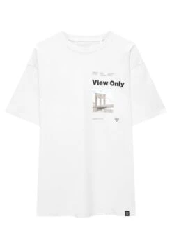 PULL & BEAR Grey Stwd Print- T-Shirt Con Stampa - Light Grey -Pull & Bear 44e902064173487fa11cc98f9b6a248e