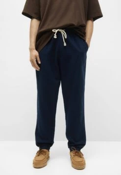 PULL & BEAR Rustic Pantaloni SportiviDark Blue Uomo Pantaloni PUC22E0ED-K11
