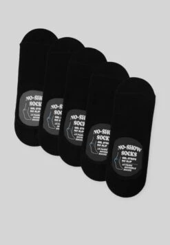 PULL & BEAR Pack Of 5 Pairs Of No-ShowCalziniBlack Uomo Intimo PUC82F06Y-Q11 -Pull & Bear 450cea6681914addb5d17e4c303124ae