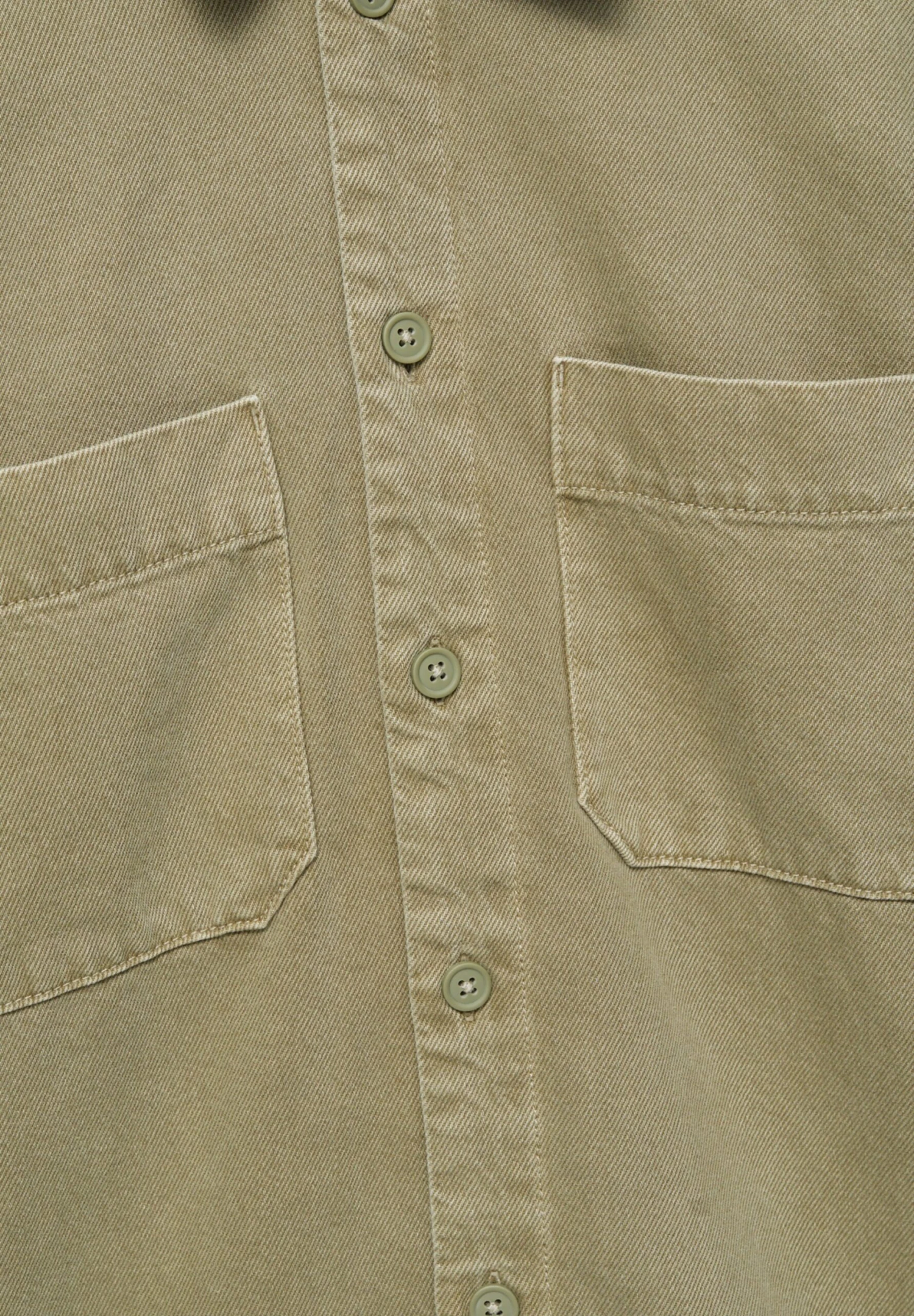 PULL & BEAR Long Sleeve- Camicia - Khaki 8 PULL & BEAR Long Sleeve- Camicia - Khaki - immagine 8