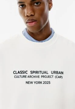 PULL & BEAR SLOGAN - Felpa - White 11 PULL & BEAR SLOGAN - Felpa - White -Pull & Bear 45c349f1062442da97454850d258d95b